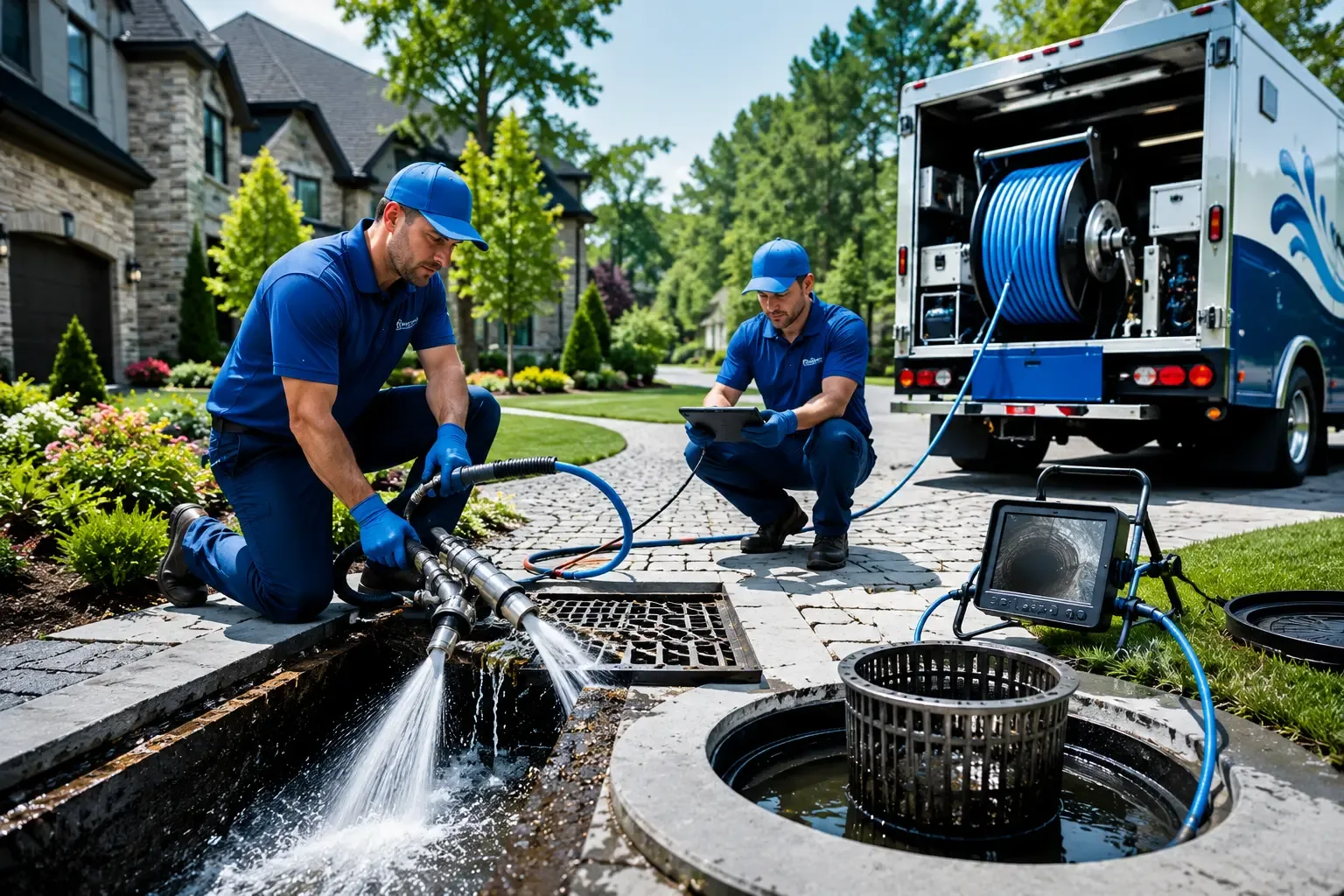 Local outdoor drain cleaning professionals in De Soto, IL